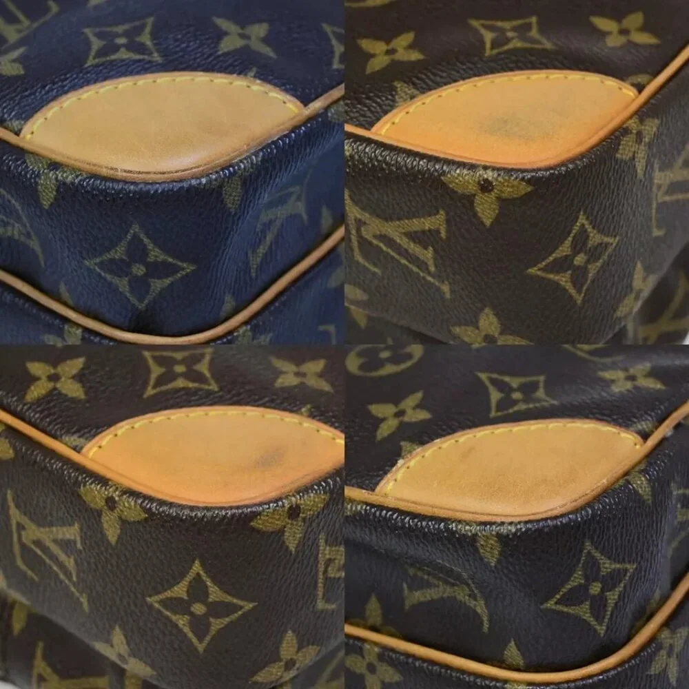 LOUIS VUITTON Amazon Crossbody Shoulder Bag Monogram Leather